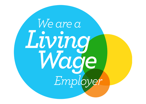 Living Wage Employer logo - Flexeserve is not accredited